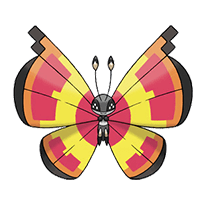 #666 Vivillon Sun Pattern